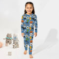 Little Monsters Two Piece Long Sleeve Pajama Set For Halloween , Little Monsters Two Piece Long Sleeve Pajama Set For Halloween - 12-18M