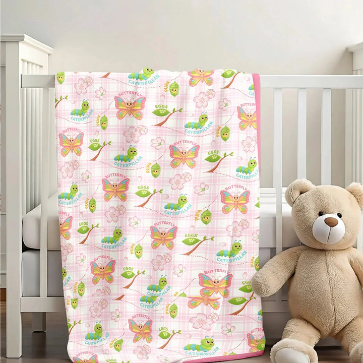 Little Wonders From Cocoon to Butterfly Toddler Blanket , Little Wonders From Cocoon to Butterfly Toddler Blanket - Default Title