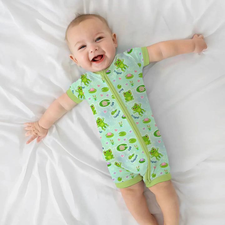 Little Wonders From Tadpole to Frog Shorty Zippy , Little Wonders From Tadpole to Frog Shorty Zippy - 0-3M