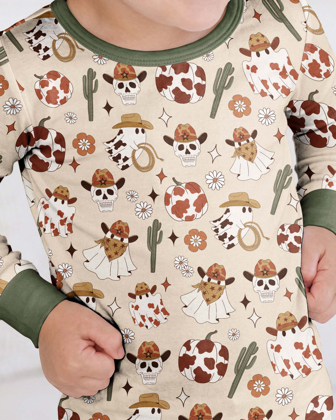 Template Bamboo Two Piece Long Sleeve Pyjamas Set