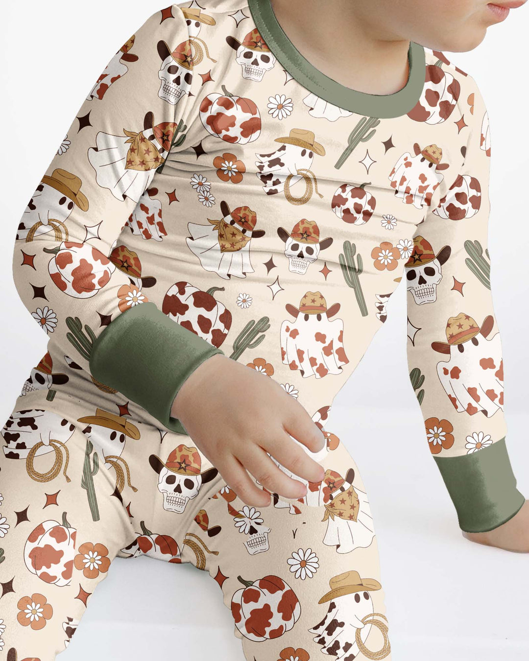 Template Bamboo Two Piece Long Sleeve Pyjamas Set