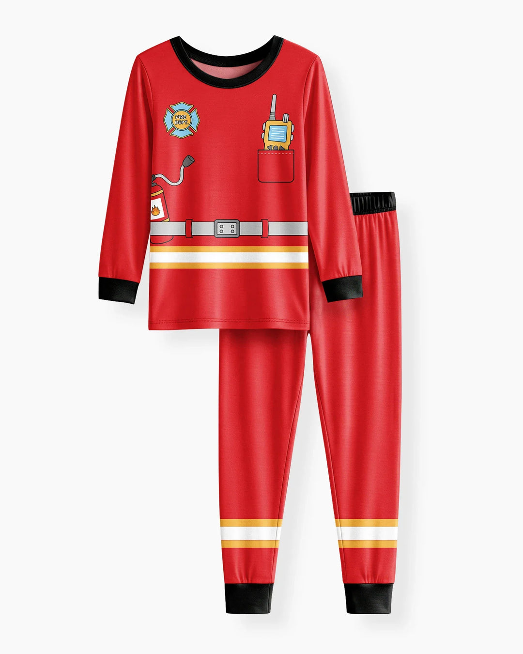 Template Bamboo Two Piece Long Sleeve Pyjamas Set