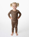 Template Bamboo Two Piece Long Sleeve Pyjamas Set
