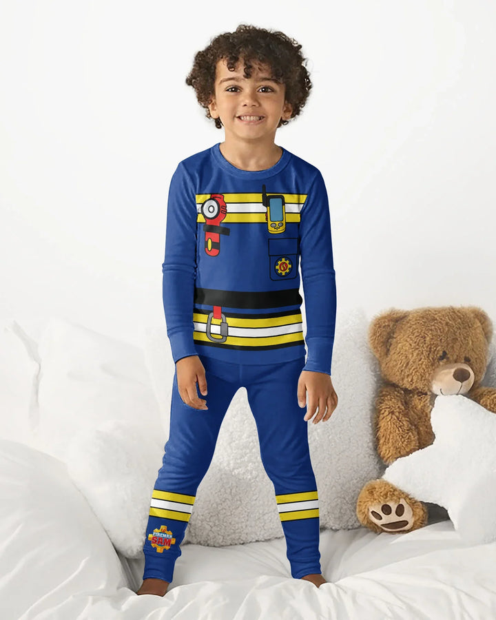 Template Bamboo Two Piece Long Sleeve Pyjamas Set
