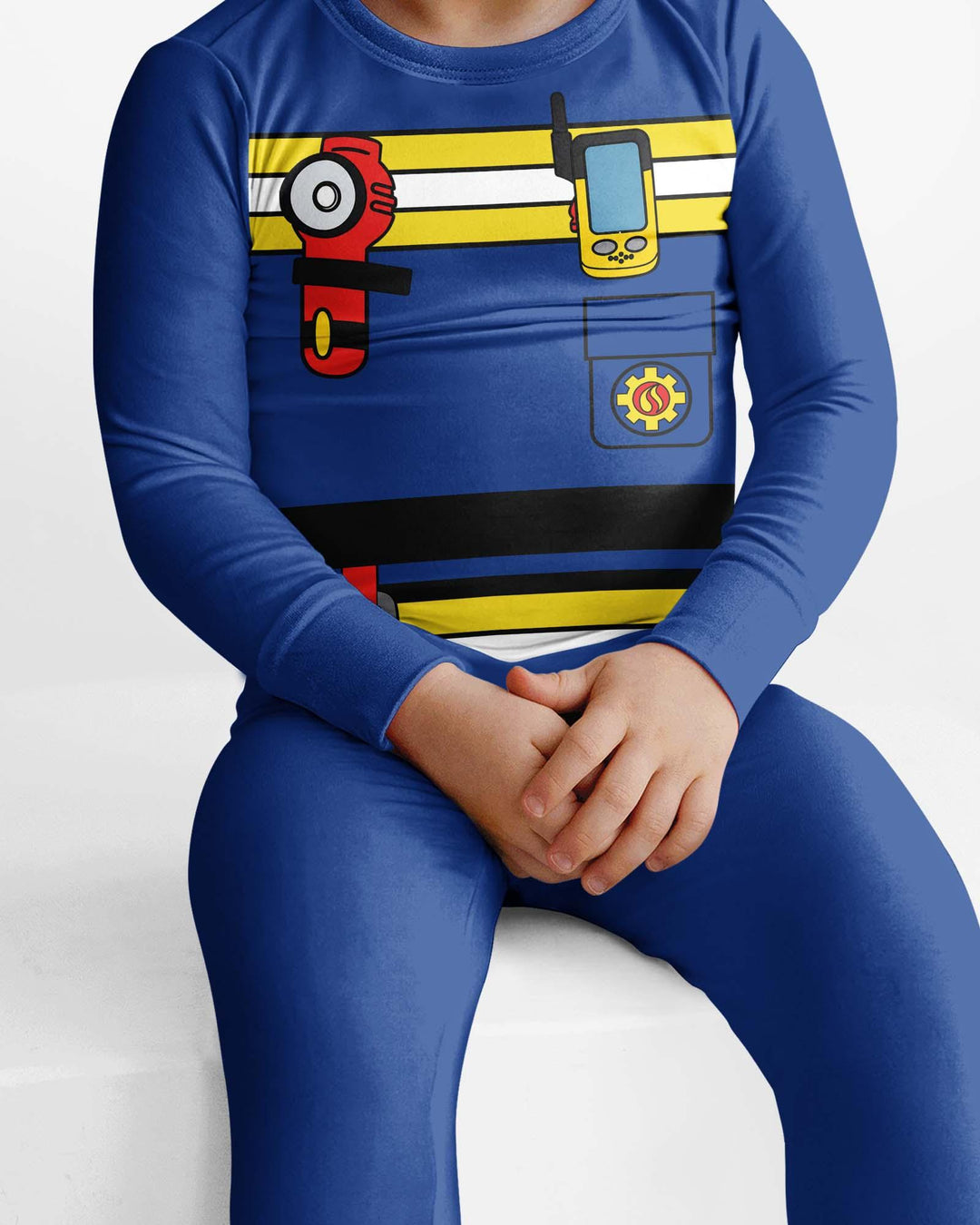 Template Bamboo Two Piece Long Sleeve Pyjamas Set