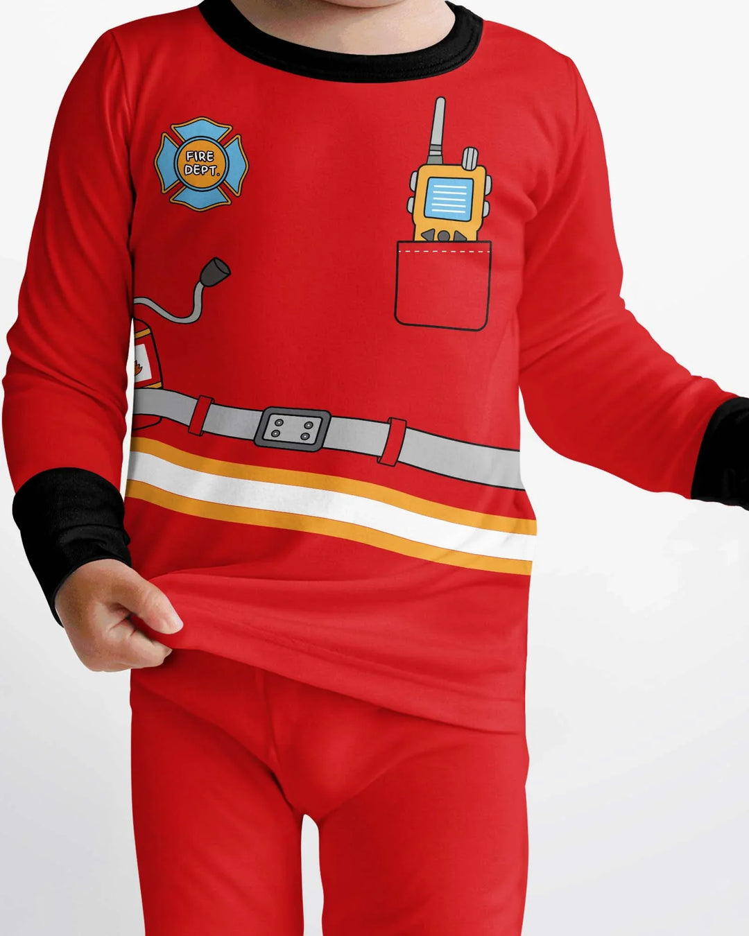 Template Bamboo Two Piece Long Sleeve Pyjamas Set