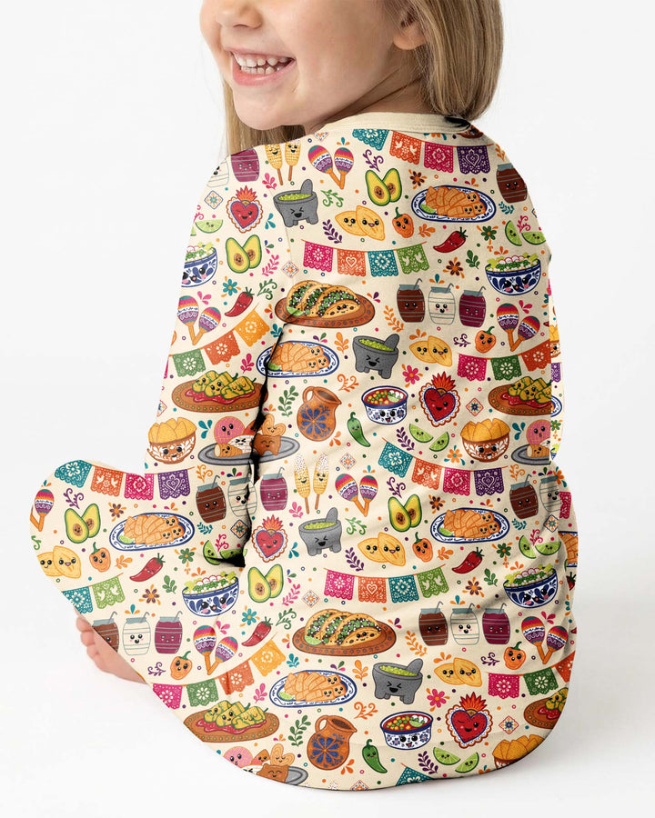 Template Bamboo Two Piece Long Sleeve Pyjamas Set