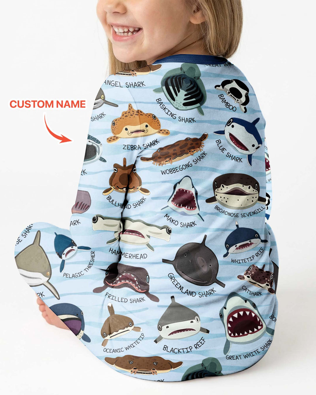 Template Bamboo Two Piece Long Sleeve Pyjamas Set