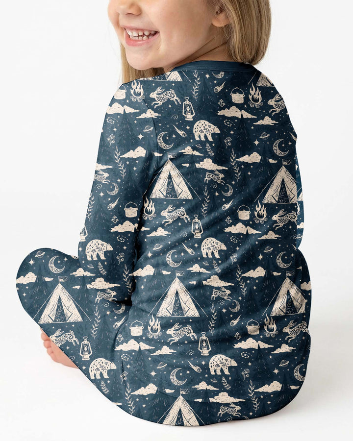 Template Bamboo Two Piece Long Sleeve Pyjamas Set