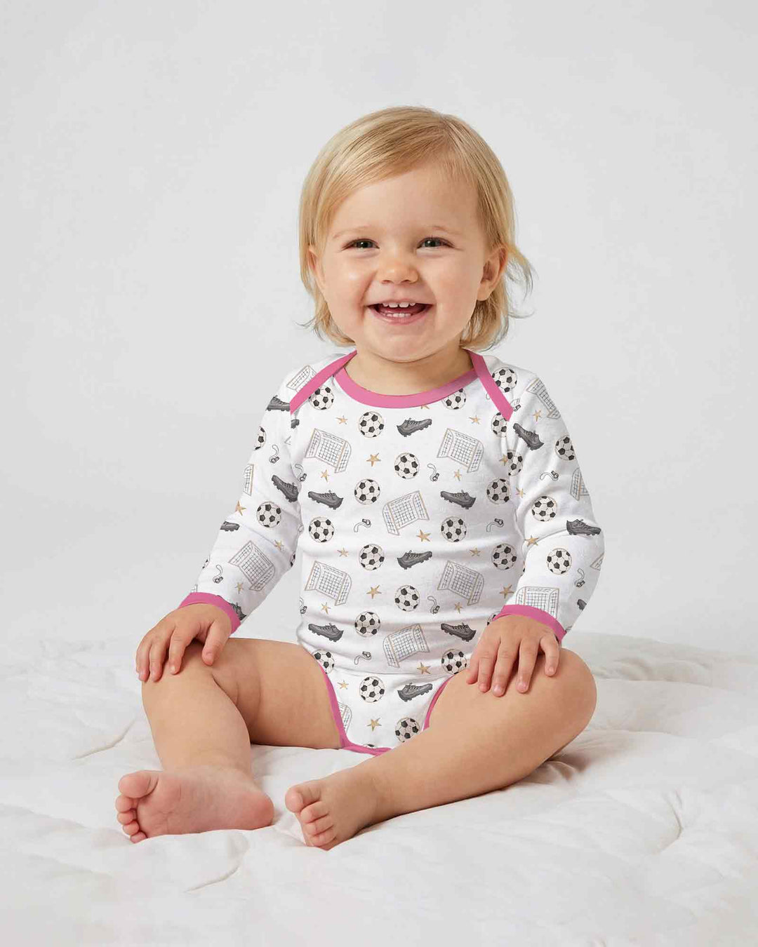 Little Soccer Star Bamboo Bodysuit