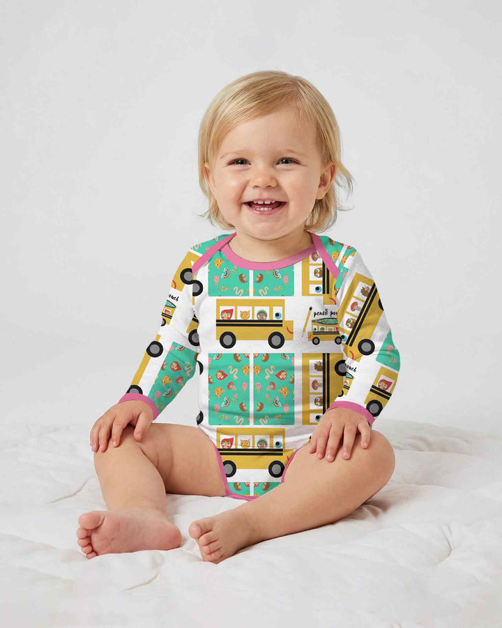 School Bus Adventures Bamboo Bodysuit