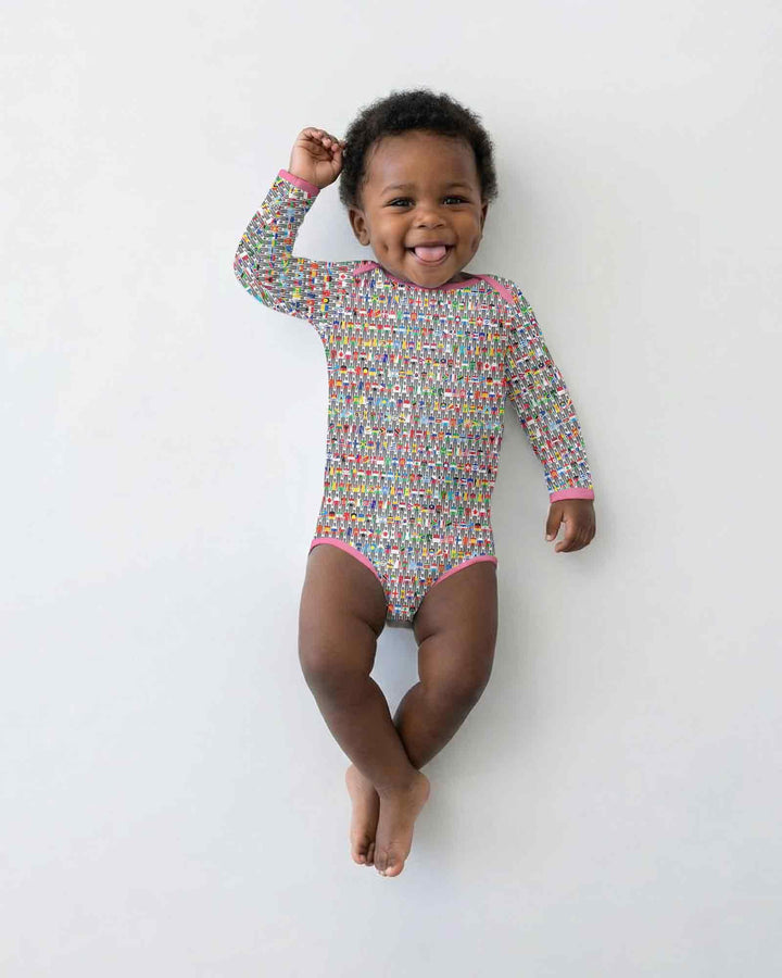 Around The World Bamboo Bodysuit