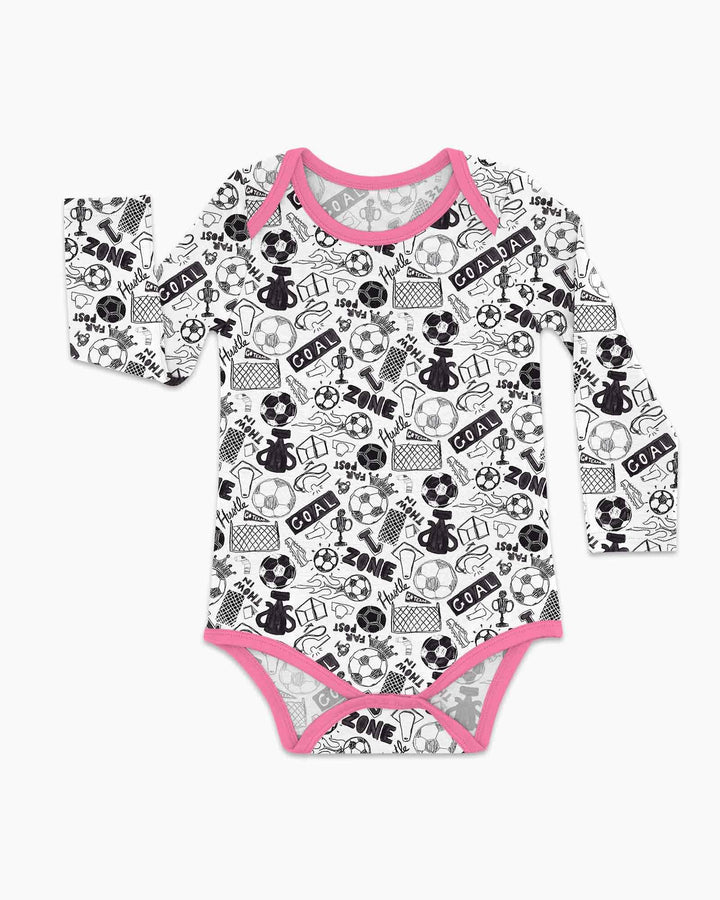 Soccer Doodle Bamboo BodySuit