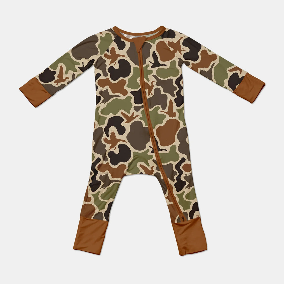 Mallard Hunting Bamboo Convertible Zippy