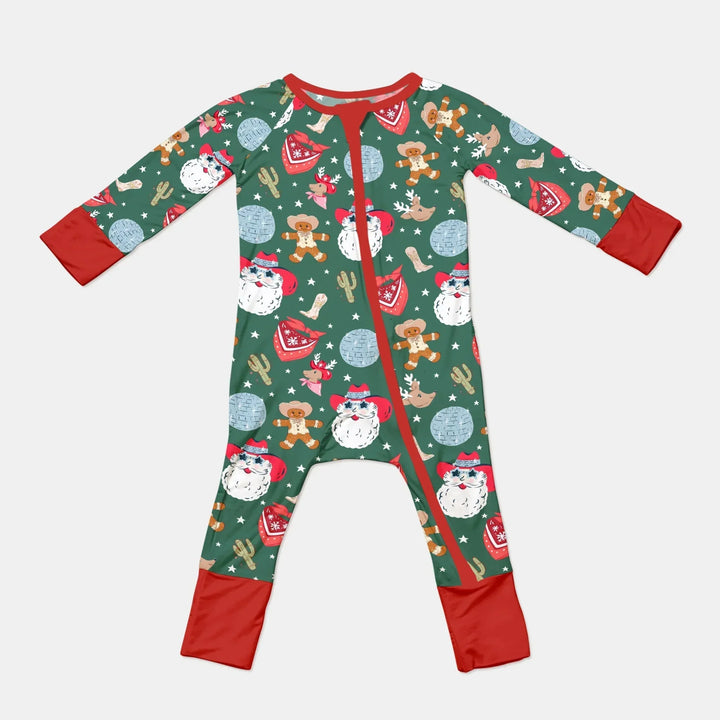 Lovely Western Christmas Boy Convertible Zippy , Lovely Western Christmas Boy Convertible Zippy - 0-3M