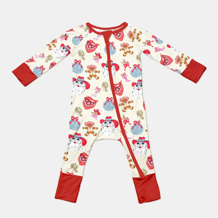 Lovely Western Christmas Girl Convertible Zippy , Lovely Western Christmas Girl Convertible Zippy - 0-3M
