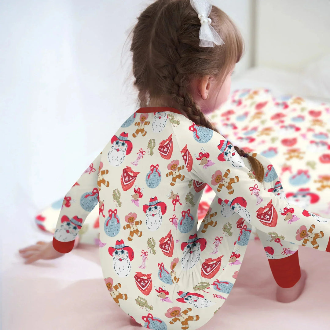 Lovely Western Christmas Girl Convertible Zippy , Lovely Western Christmas Girl Convertible Zippy - 0-3M