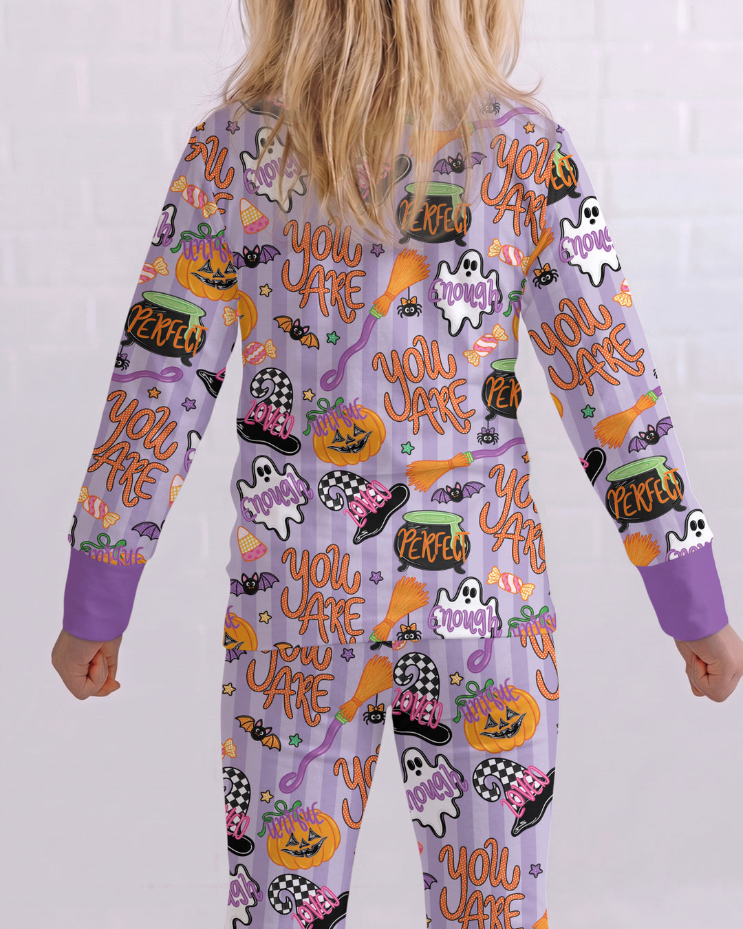 You Are Halloween Ver Bamboo Two Piece Long Sleeve Pajama Set