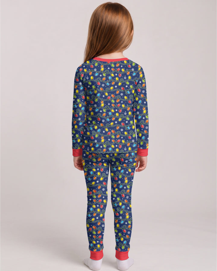 Christian Cross Be The Light Bamboo Two Piece Long Sleeve Pajama Set