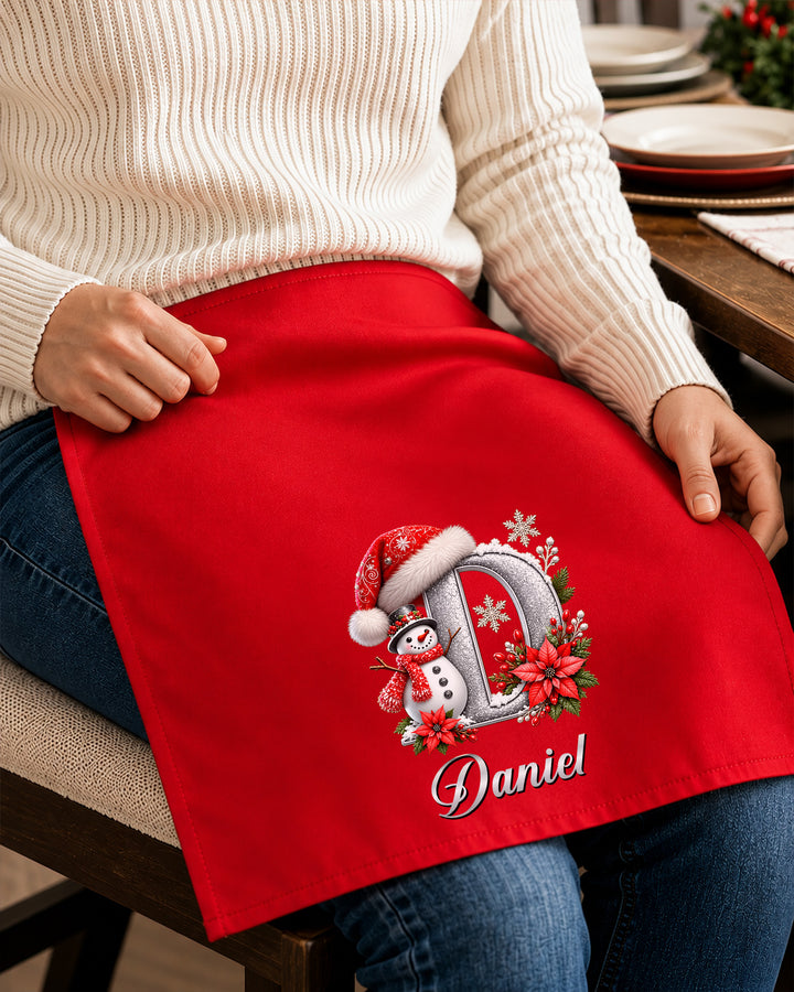 Snowman Cotton Napkin