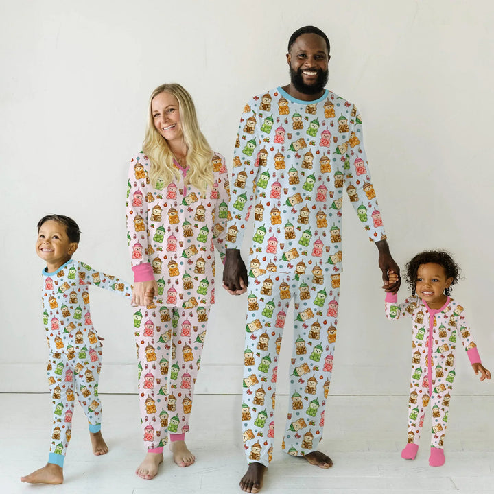 Holiday Bear Cup Bamboo Convertible Zippy
