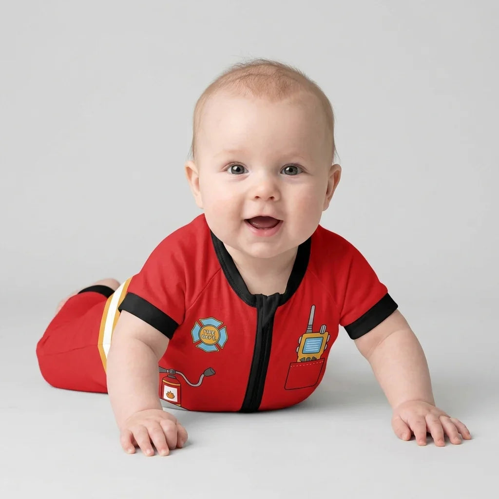 Future Fireman Crew Bamboo Shorty Zippy