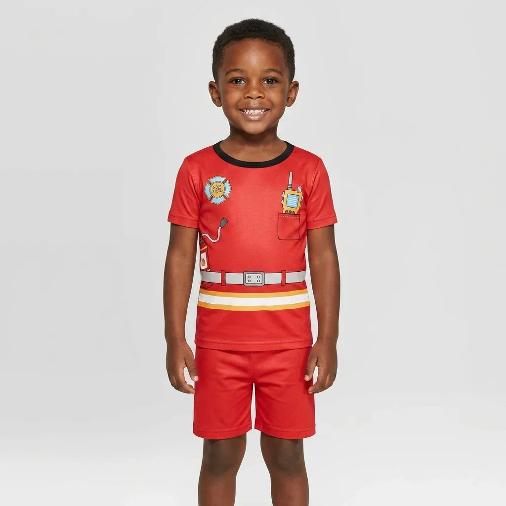 Template Bamboo Two Piece Short Sleeve Shorts Pyjamas Set