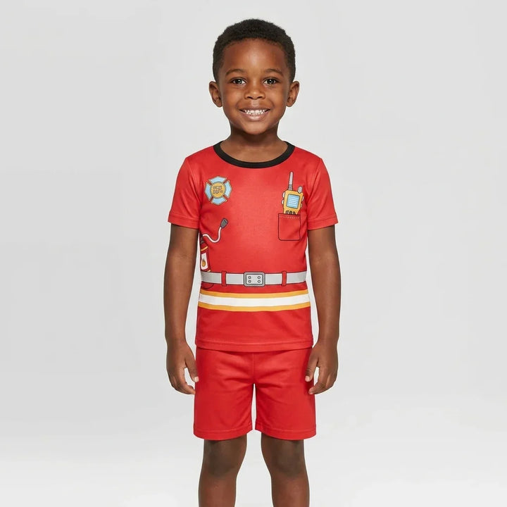 Template Bamboo Two Piece Short Sleeve Shorts Pyjamas Set