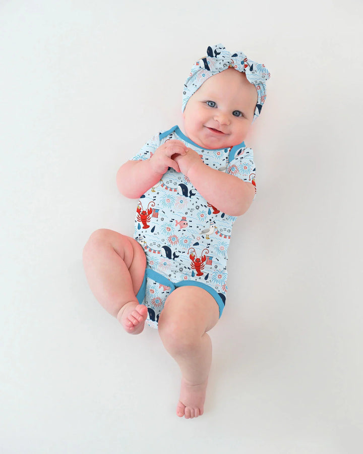 Celebrate 4th of July Family Matching Bamboo Bodysuit