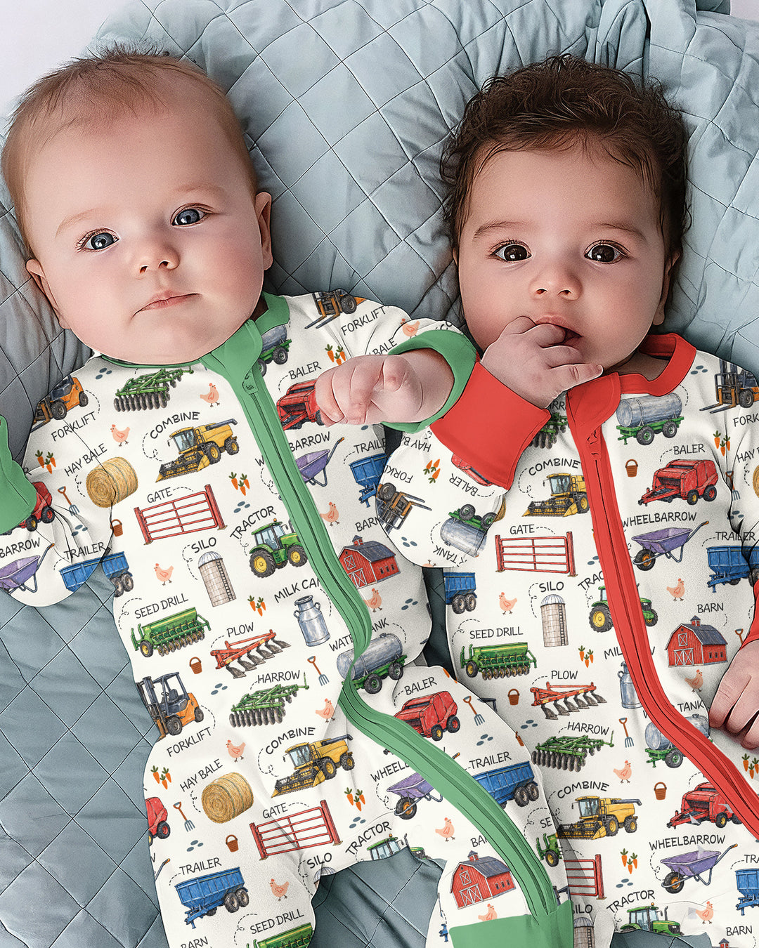 Little Farmer Bamboo Convertible Zippy