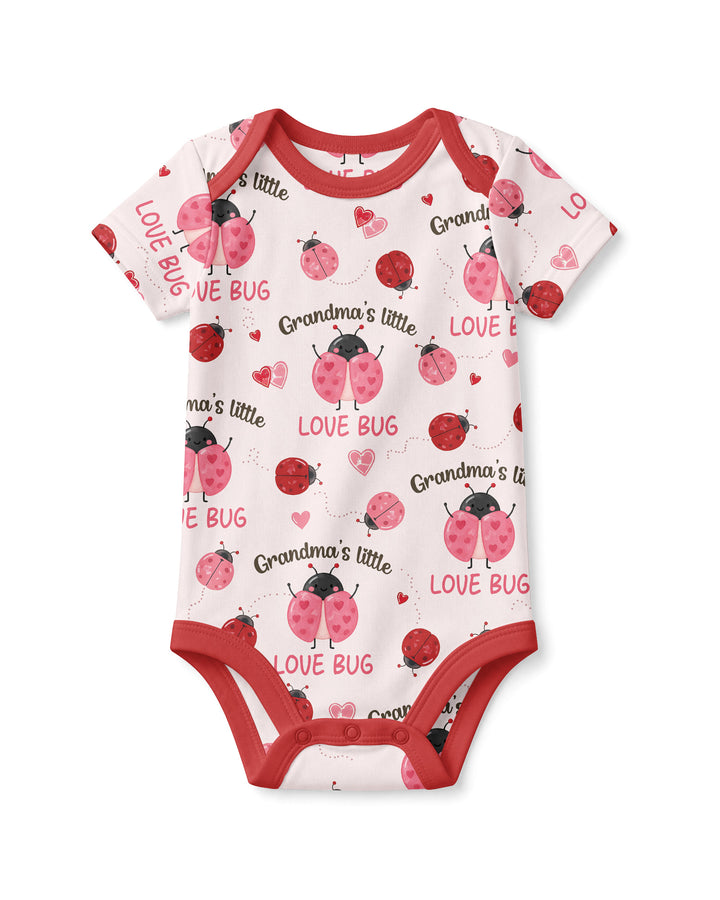 Grandma's Little Love Bug Bamboo Bodysuit