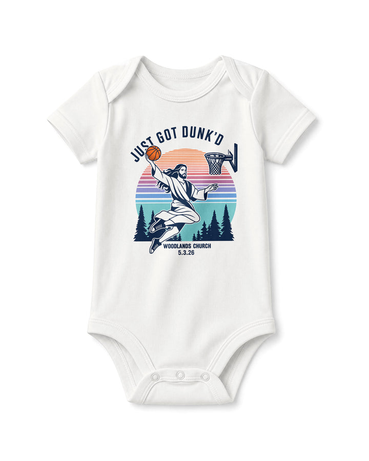 Custom Just Got Dunk'd Bamboo Bodysuit
