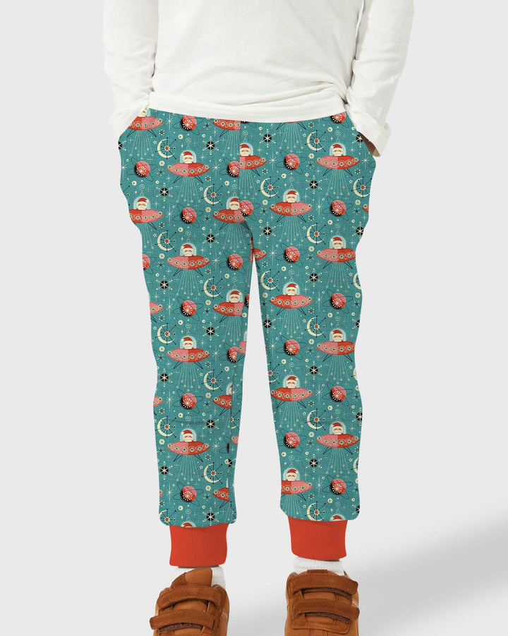 Atomic Santas in Space Bamboo Jogger
