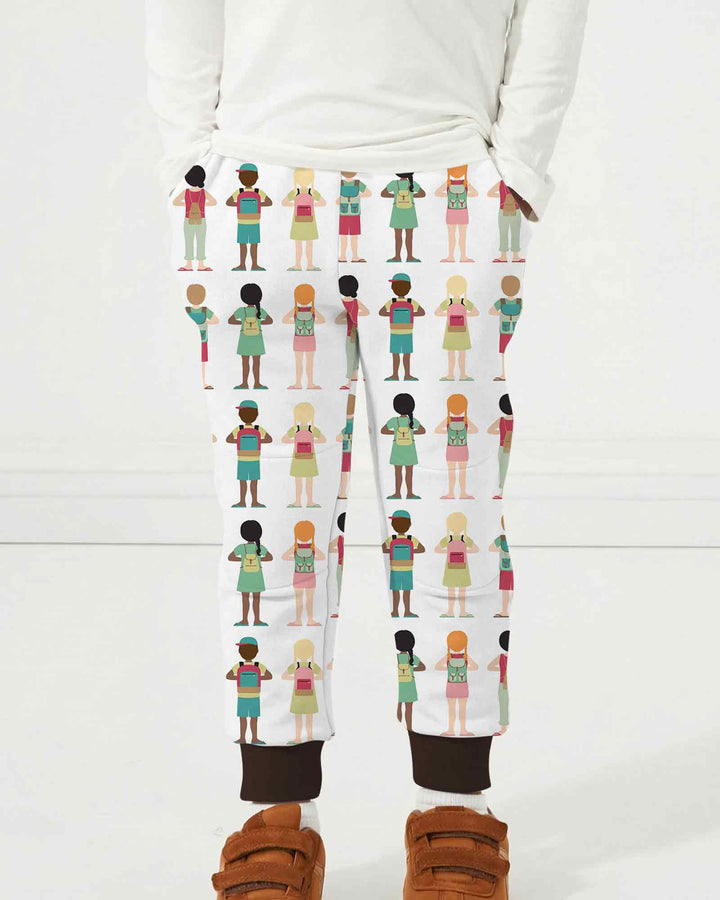 Little Friends Everywhere Bamboo Jogger