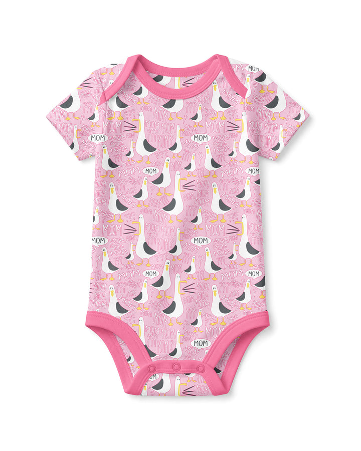 Funny Seagull MOM Bamboo Bodysuit