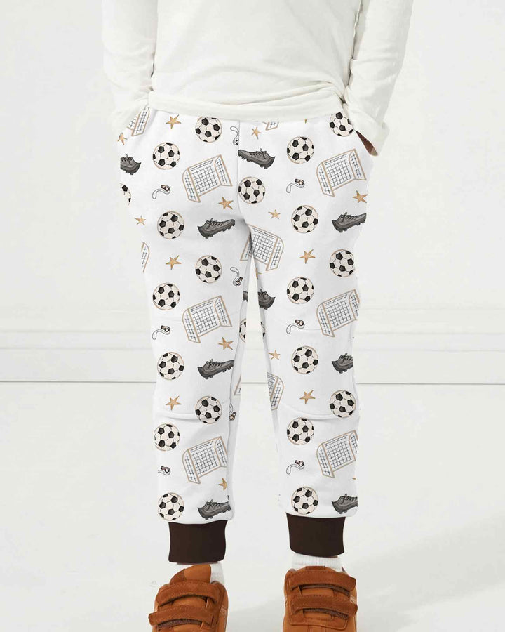 Little Soccer Star Bamboo Jogger