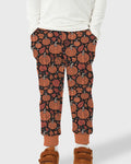 Retro Halloween Pumpkins Bamboo Jogger