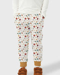 Watercolor Christmas Ornaments Bamboo Jogger