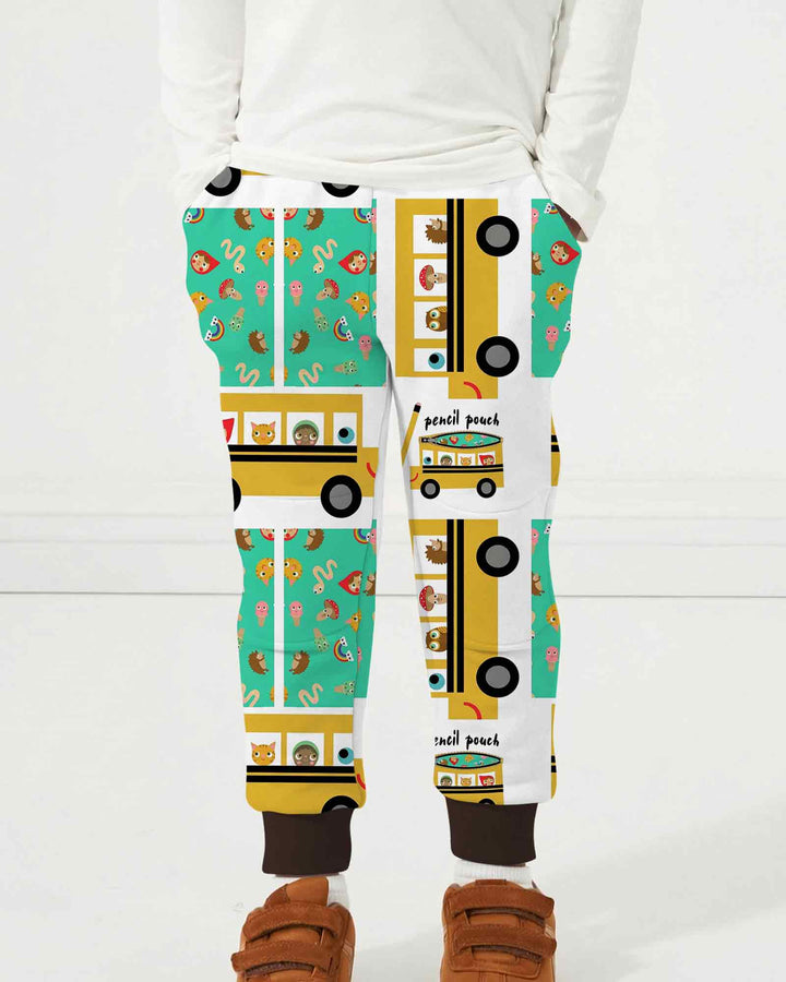 School Bus Adventures Bamboo Jogger