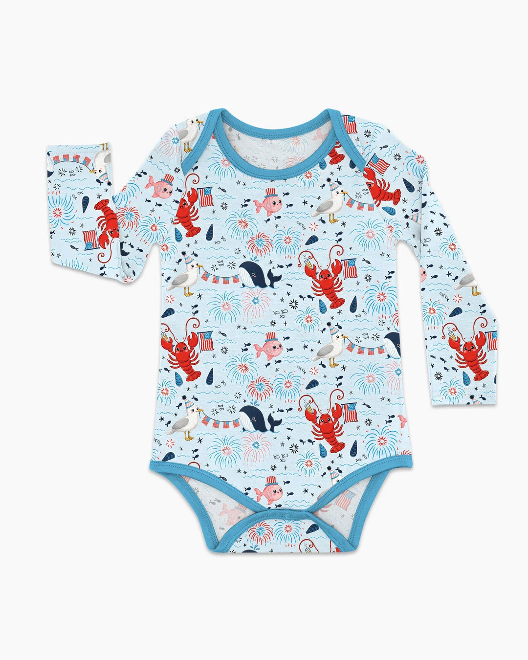Celebrate 4th of July Family Matching Bamboo Bodysuit