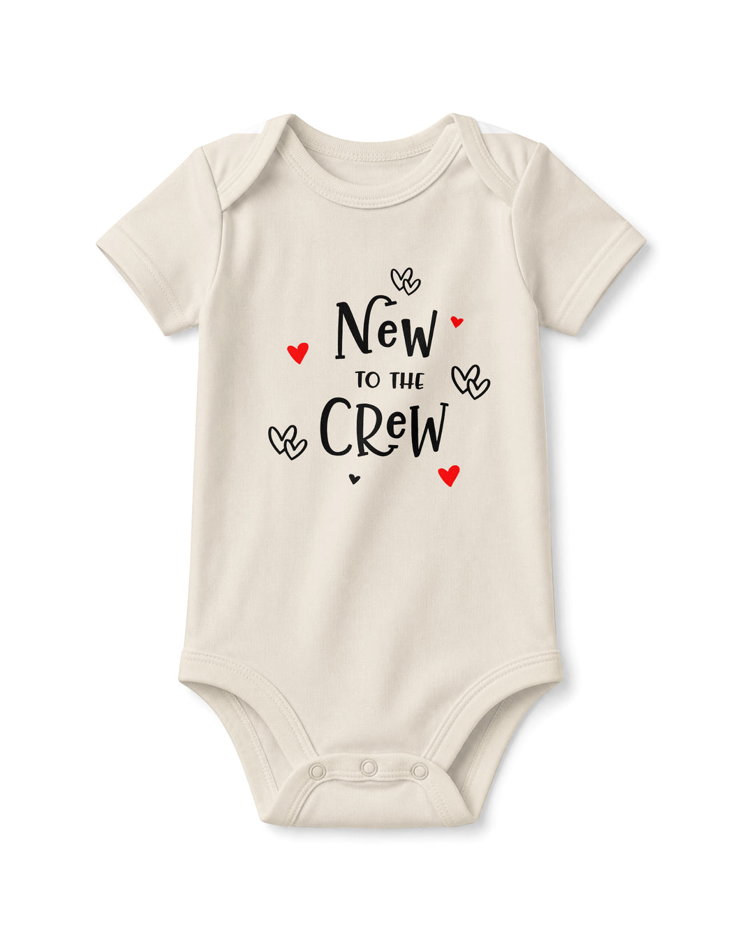 New to the Crew Baby Announcement Bamboo Bodysuit