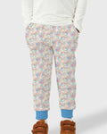 Pastel Halloween Jack O Lanterns Bamboo Jogger