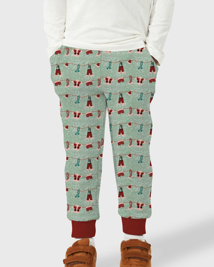Santa In The Snow Bamboo Jogger