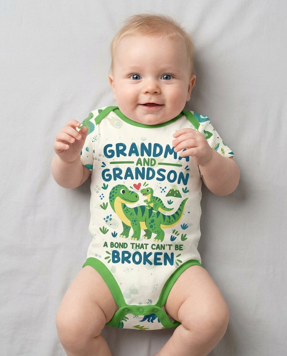 Personalized A Bond That Can't Be Broken Bamboo Bodysuit