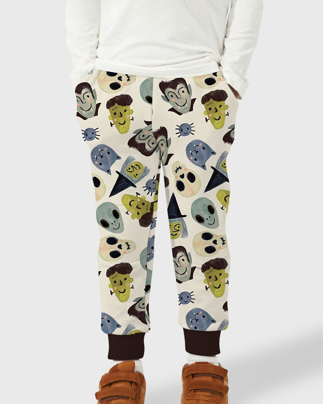 Halloween Face Bamboo Jogger