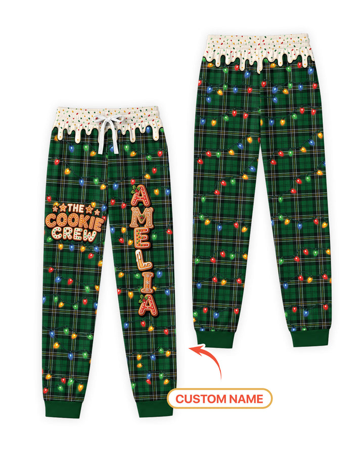 The Cookie Crew Custom Name Bamboo Women Pajama Set
