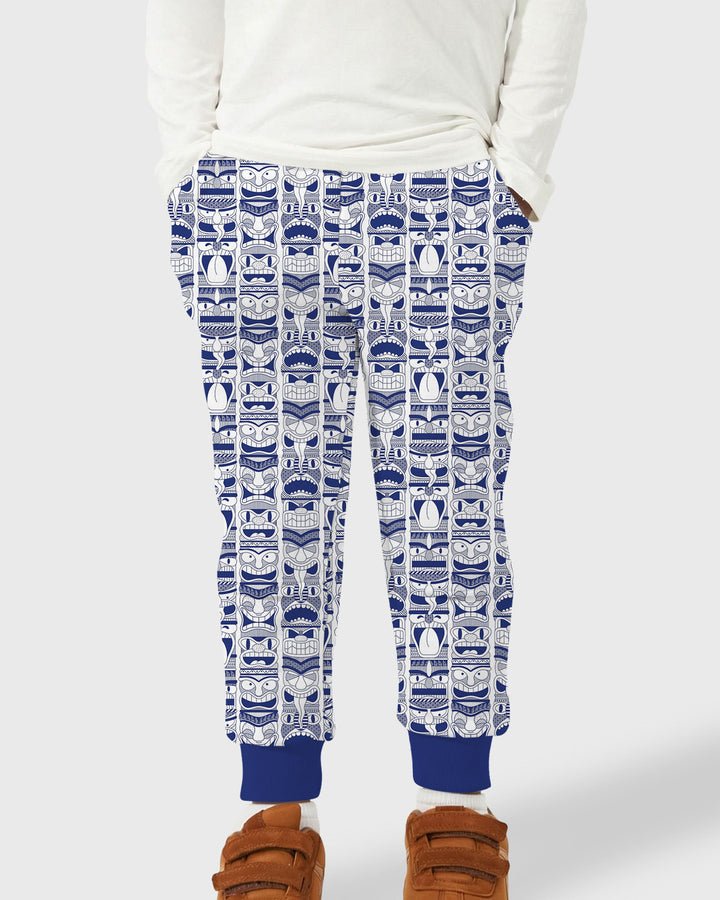 Friendly Totem Pole Figures Bamboo Jogger