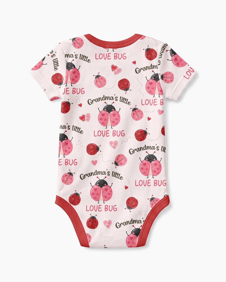 Grandma's Little Love Bug Bamboo Bodysuit