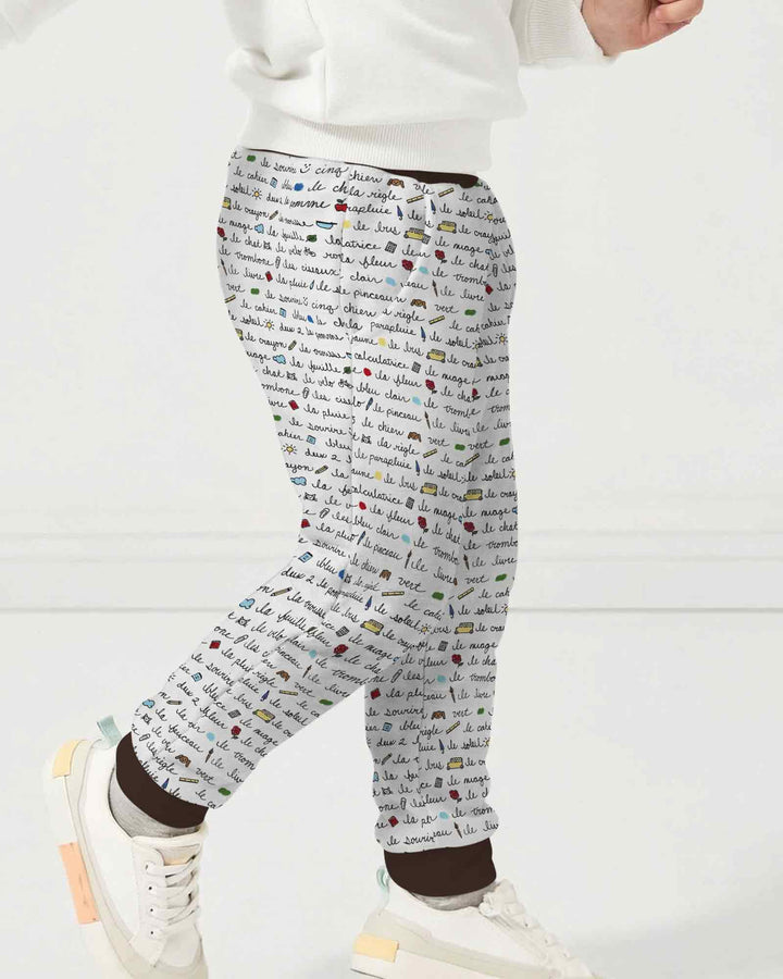 French Classroom Notes Bamboo Jogger