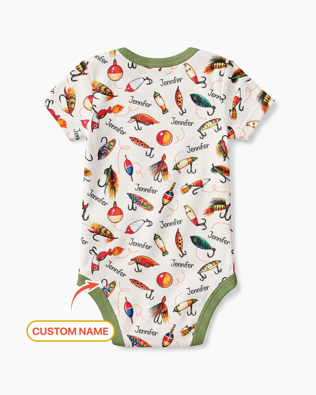 Custom Name Is It Too Soon to Ask for a Fishing Pole Bamboo Bodysuit